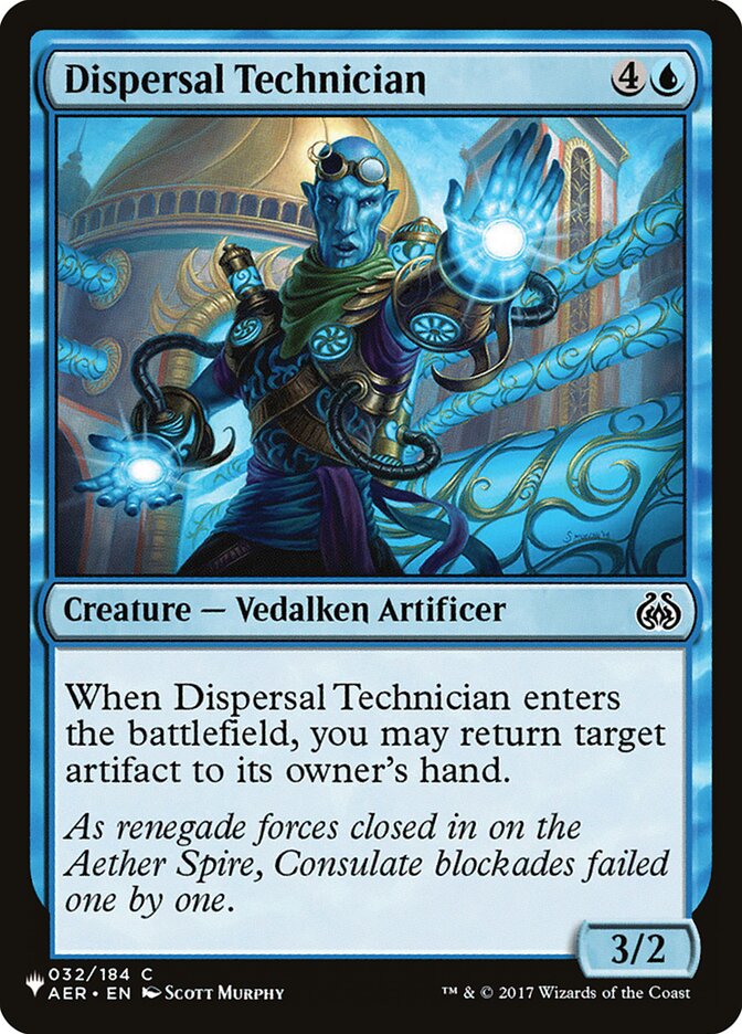 Dispersal Technician [The List] | Exor Games New Glasgow