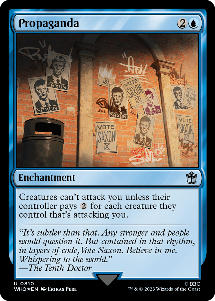 Propaganda (Surge Foil) [Doctor Who] | Exor Games New Glasgow