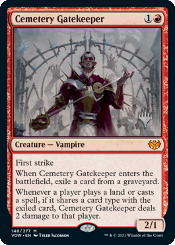 Cemetery Gatekeeper [Aetherdrift Promos] | Exor Games New Glasgow