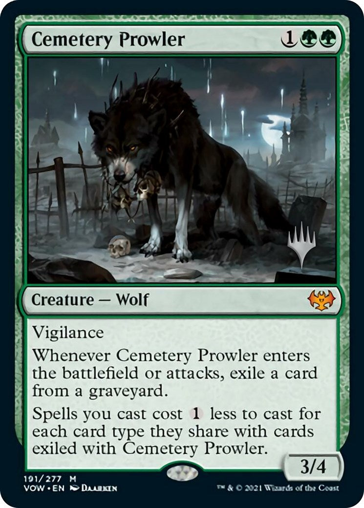 Cemetery Prowler (Promo Pack) [Aetherdrift Promos] | Exor Games New Glasgow