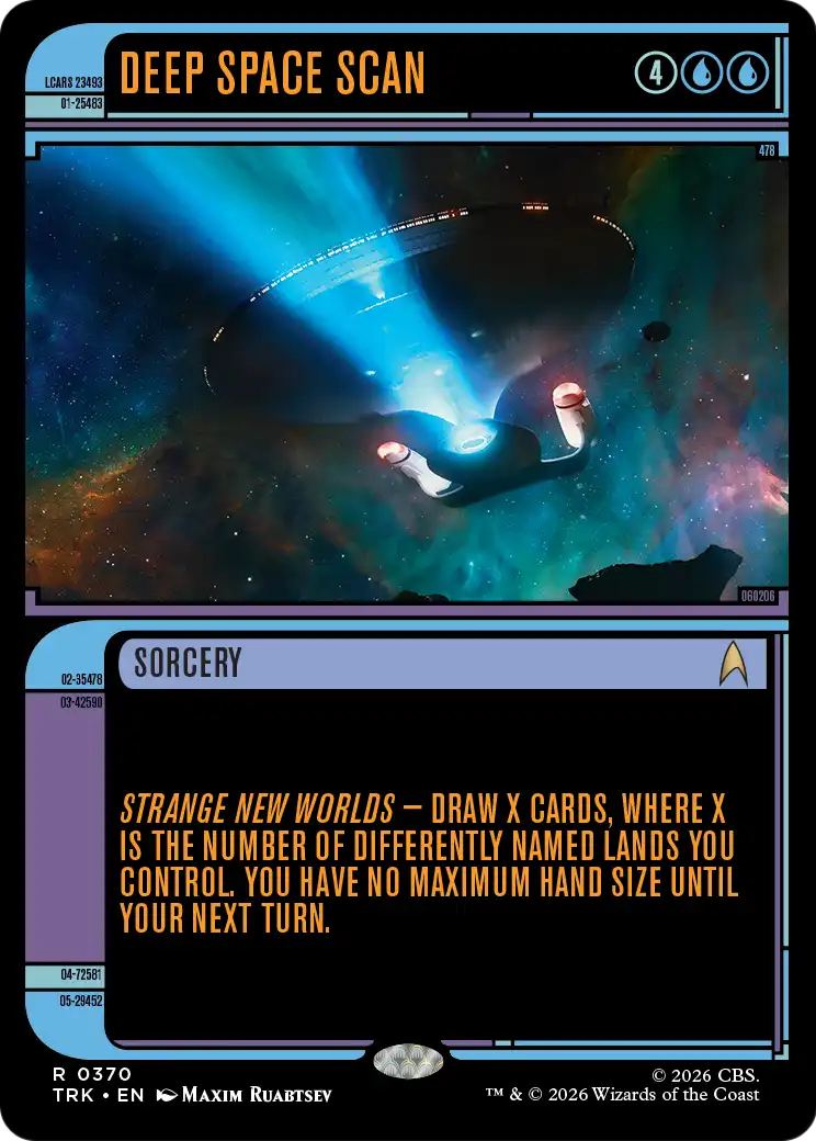 Deep Space Scan (Showcase) [Star Trek] | Exor Games New Glasgow