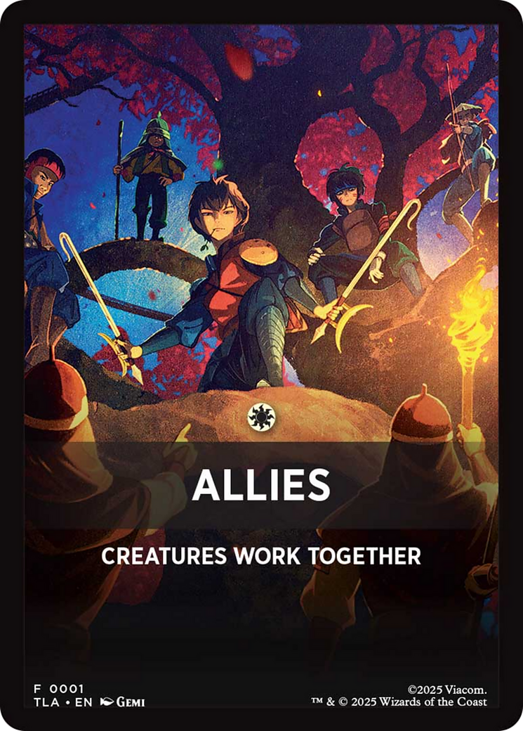 Allies Theme Card [Avatar: The Last Airbender: Eternal-Legal] | Exor Games New Glasgow