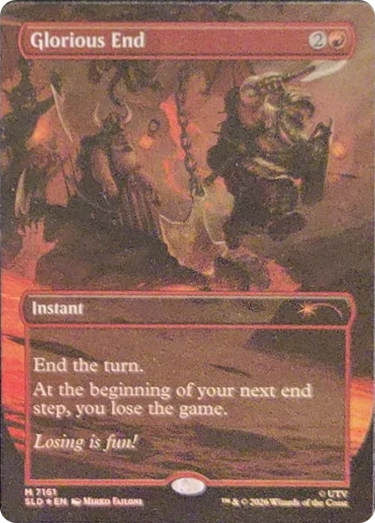 Glorious End [Secret Lair Drop Series] | Exor Games New Glasgow