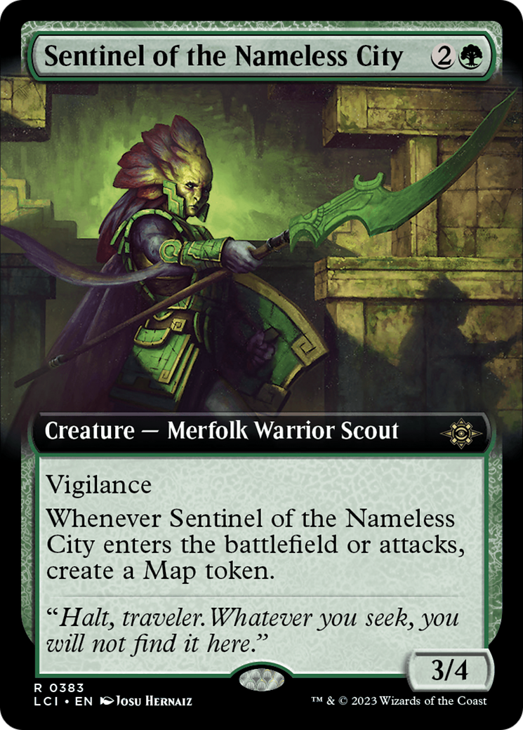 Sentinel of the Nameless City (Extended Art) [The Lost Caverns of Ixalan] | Exor Games New Glasgow