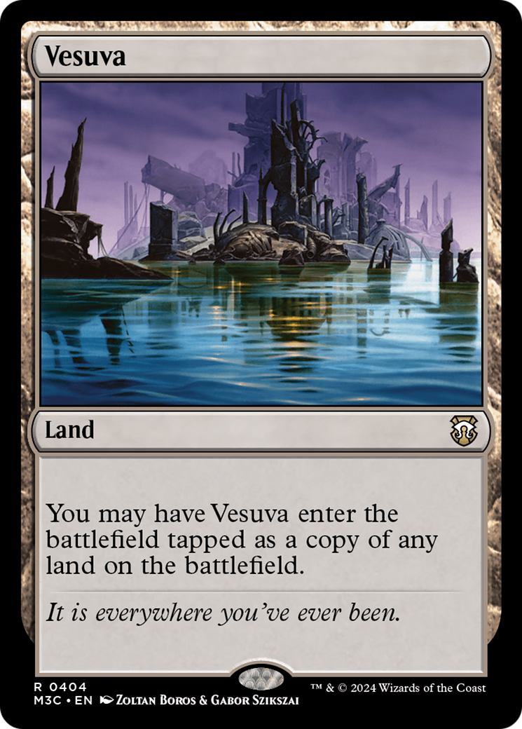 Vesuva (Ripple Foil) [Modern Horizons 3 Commander] | Exor Games New Glasgow