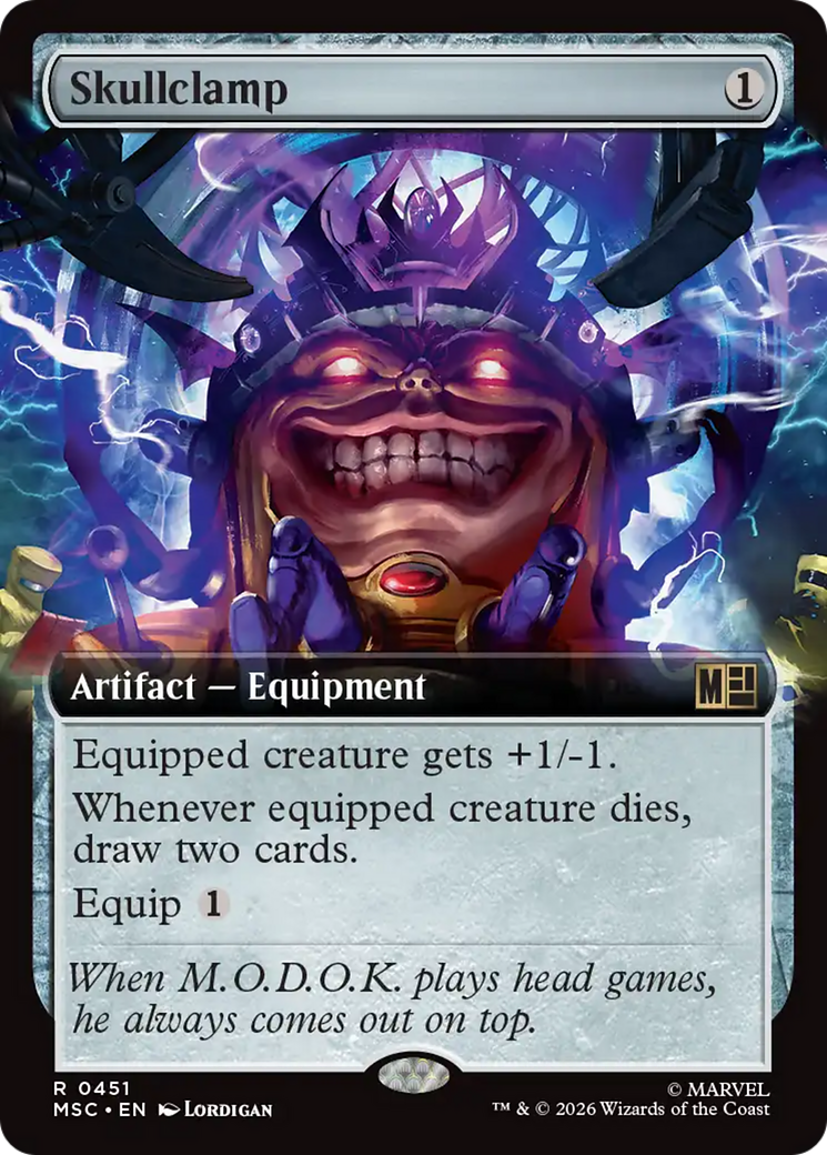 Skullclamp (Extended Art) [Marvel Super Heroes Commander] | Exor Games New Glasgow
