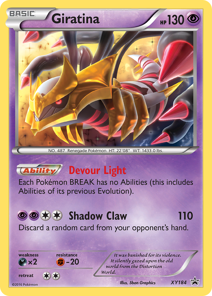 Giratina (XY184) [XY: Black Star Promos] | Exor Games New Glasgow