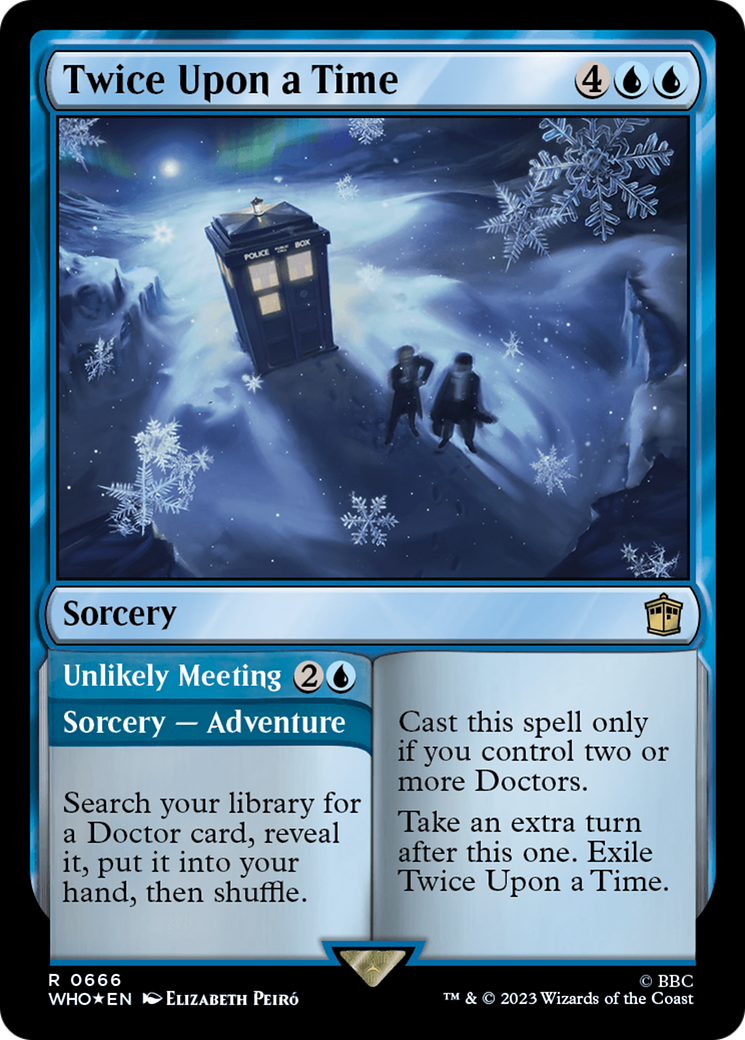 Twice Upon a Time // Unlikely Meeting (Surge Foil) [Doctor Who] | Exor Games New Glasgow