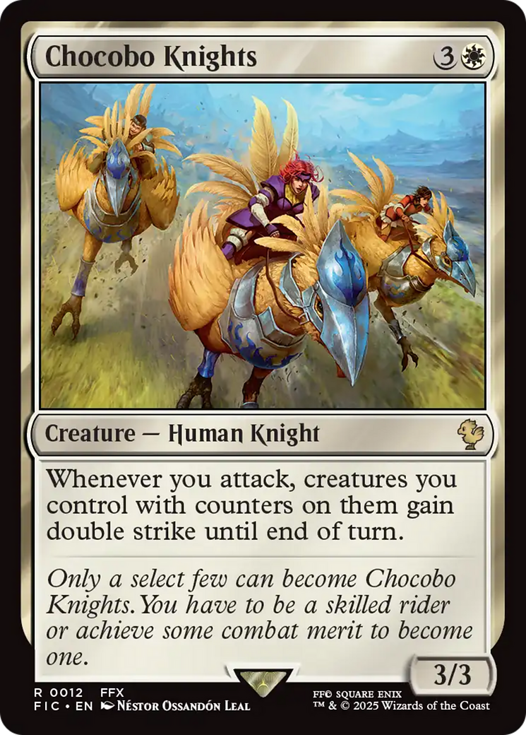 Chocobo Knights [FINAL FANTASY Commander] | Exor Games New Glasgow