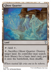 Ghost Quarter (White Border) [Mystery Booster 2] | Exor Games New Glasgow