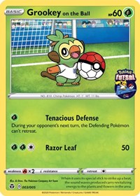 Grookey on the Ball (003/005) [Miscellaneous Cards] | Exor Games New Glasgow