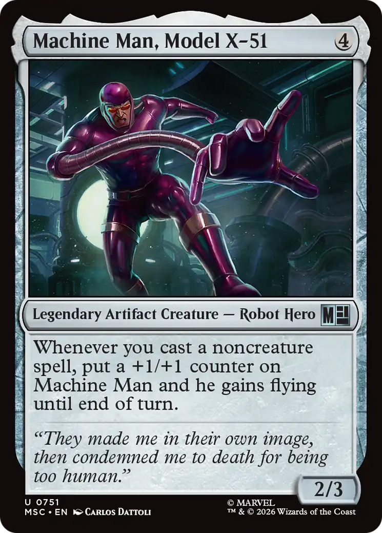 Machine Man, Model X-51 [Marvel Super Heroes Commander] | Exor Games New Glasgow