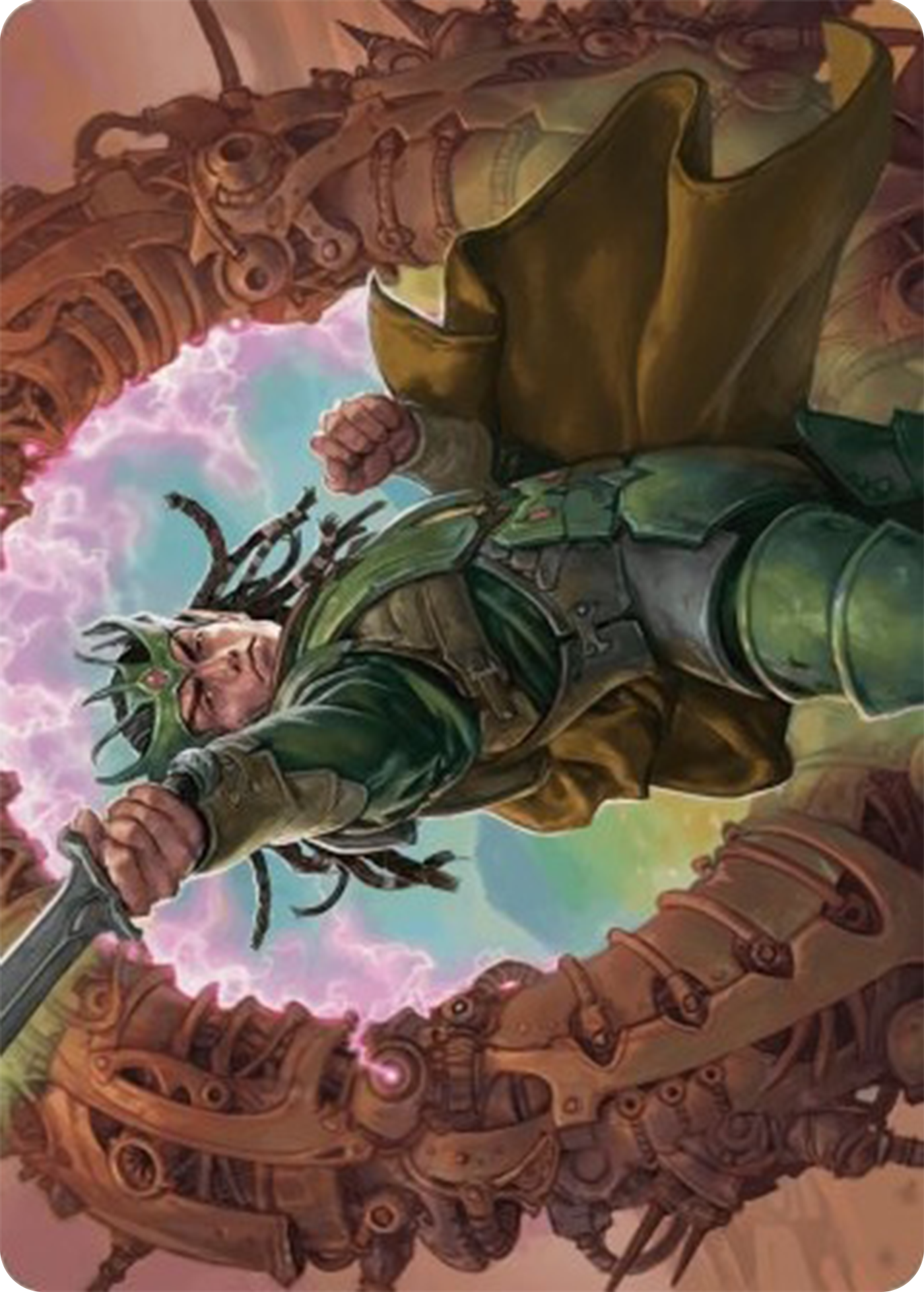 Eladamri, Korvecdal Art Card [Modern Horizons 3 Art Series] | Exor Games New Glasgow