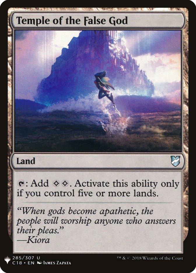 Temple of the False God [Mystery Booster] | Exor Games New Glasgow