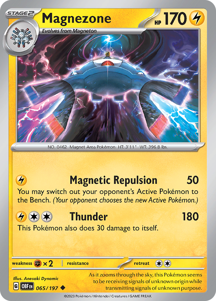 Magnezone (065/197) [Scarlet & Violet: Obsidian Flames] | Exor Games New Glasgow