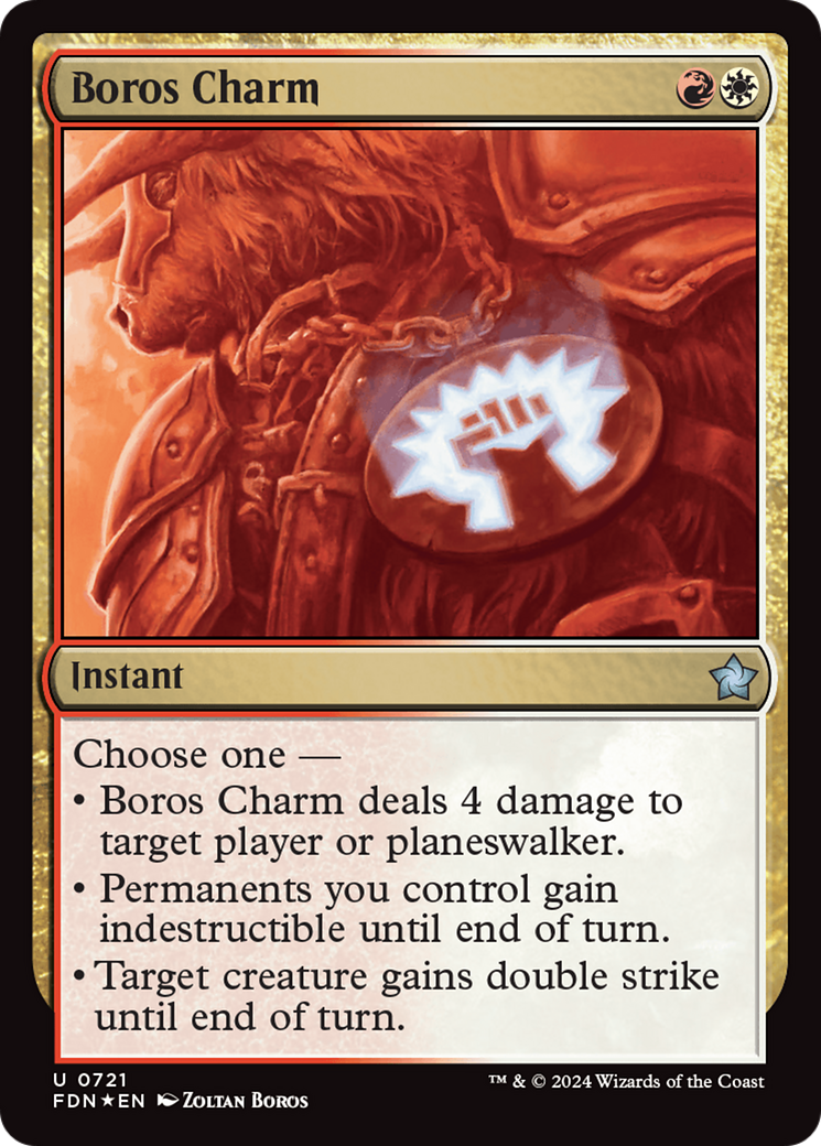 Boros Charm [Foundations] | Exor Games New Glasgow