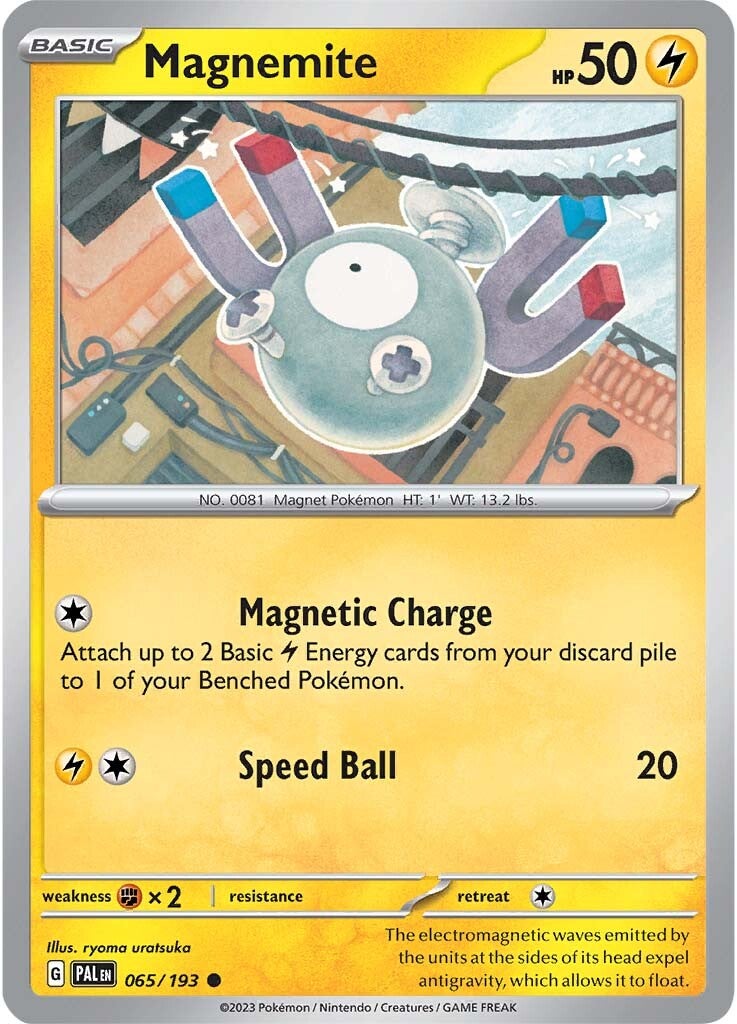 Magnemite (065/193) [Scarlet & Violet: Paldea Evolved] | Exor Games New Glasgow