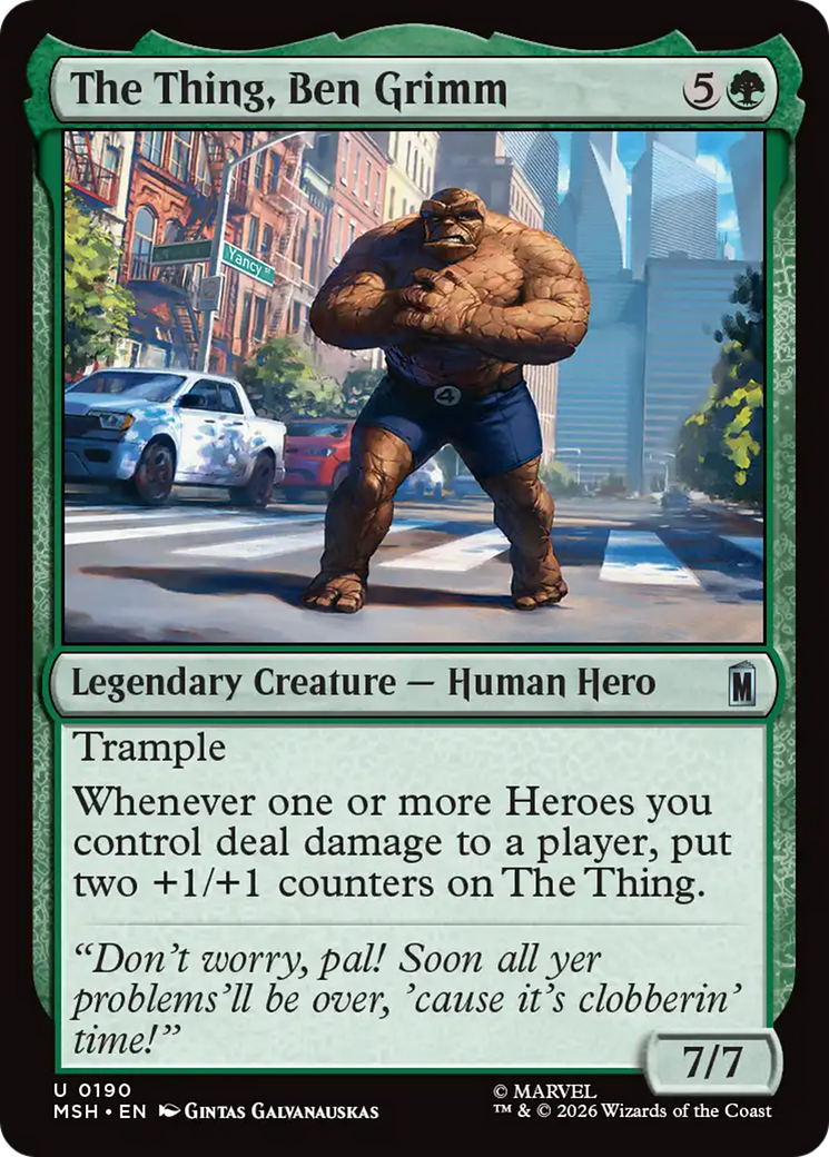 The Thing, Ben Grimm [Marvel Super Heroes] | Exor Games New Glasgow