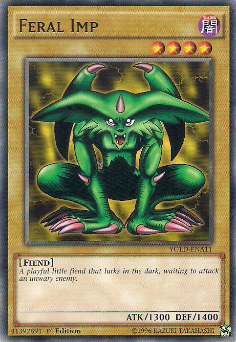 Feral Imp [YGLD-ENA11] Common | Exor Games New Glasgow