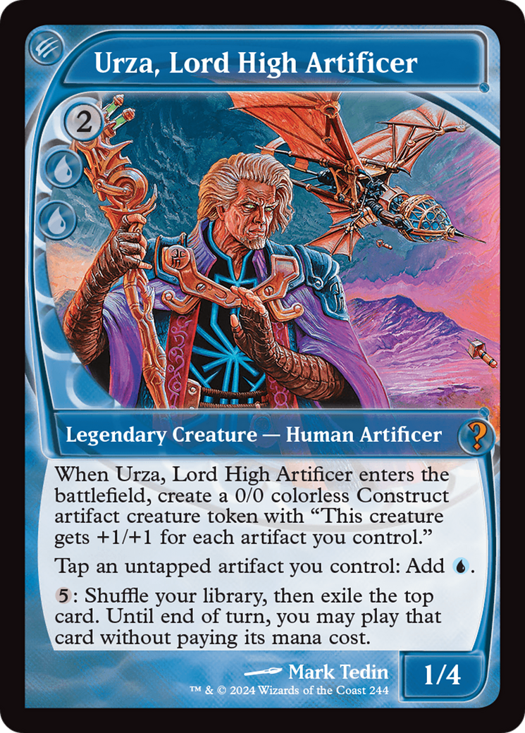 Urza, Lord High Artificer (Future Sight) [Mystery Booster 2] | Exor Games New Glasgow