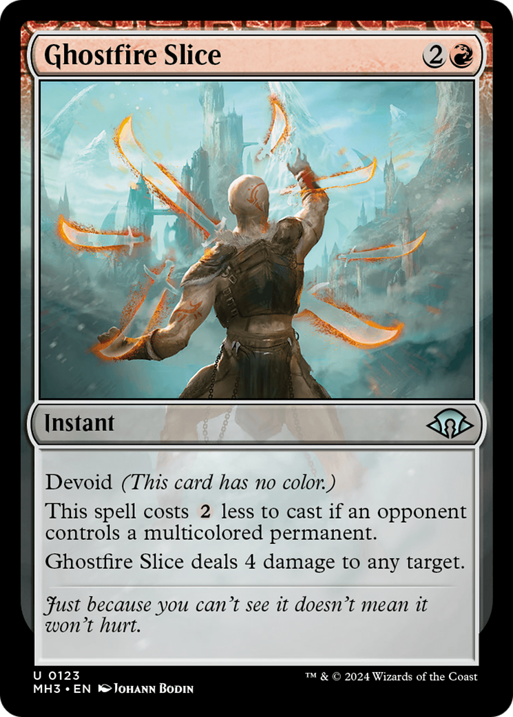 Ghostfire Slice [Modern Horizons 3] | Exor Games New Glasgow