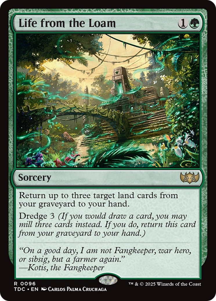 Life from the Loam [Tarkir: Dragonstorm Commander] | Exor Games New Glasgow