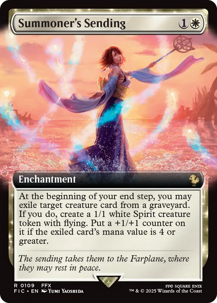 Summoner's Sending (Extended Art) [FINAL FANTASY Commander] | Exor Games New Glasgow
