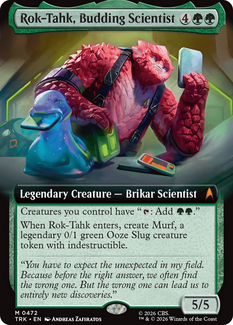 Rok-Tahk, Budding Scientist (Extended Art) [Star Trek] | Exor Games New Glasgow