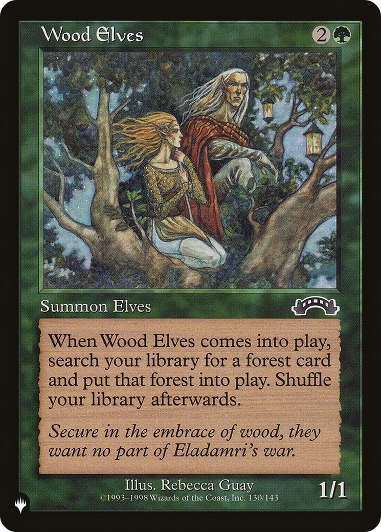 Wood Elves [The List Reprints] | Exor Games New Glasgow