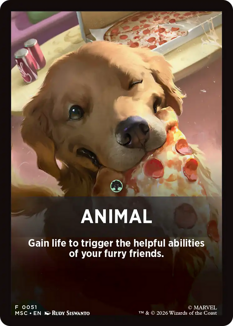 Animal Theme Card [Marvel Super Heroes Commander] | Exor Games New Glasgow