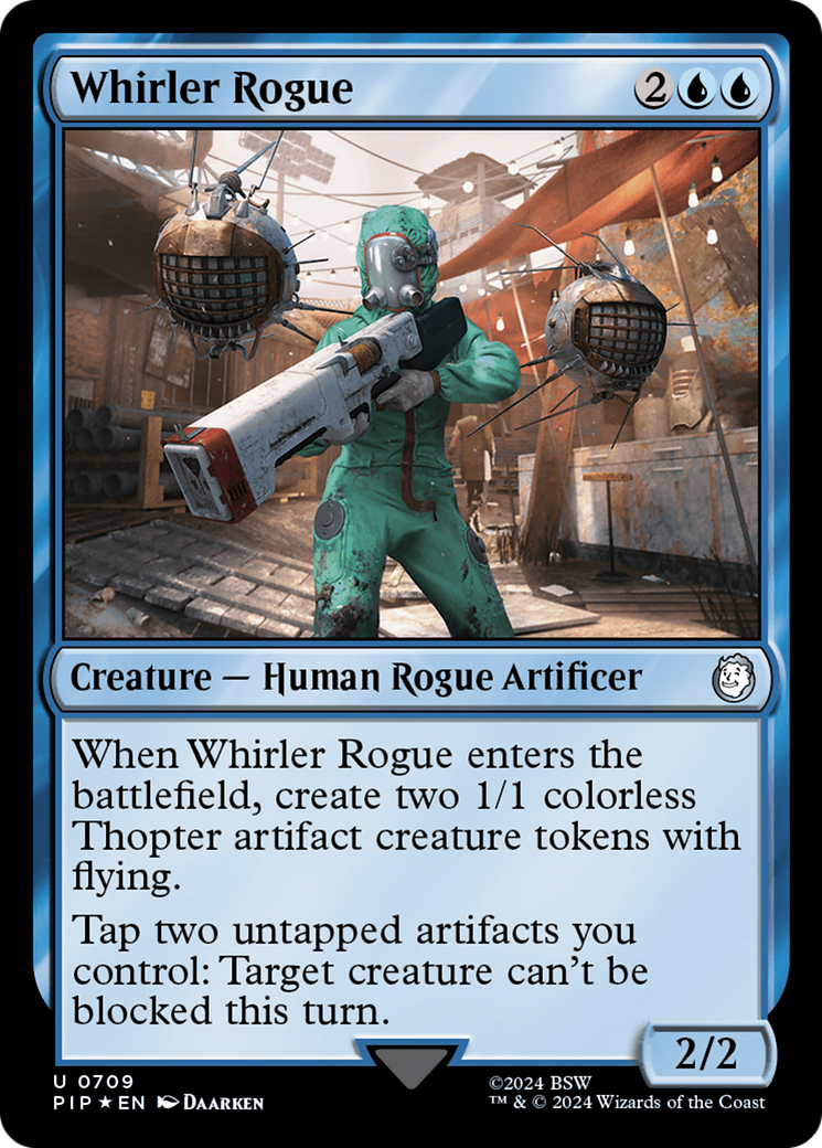 Whirler Rogue (Surge Foil) [Fallout] | Exor Games New Glasgow