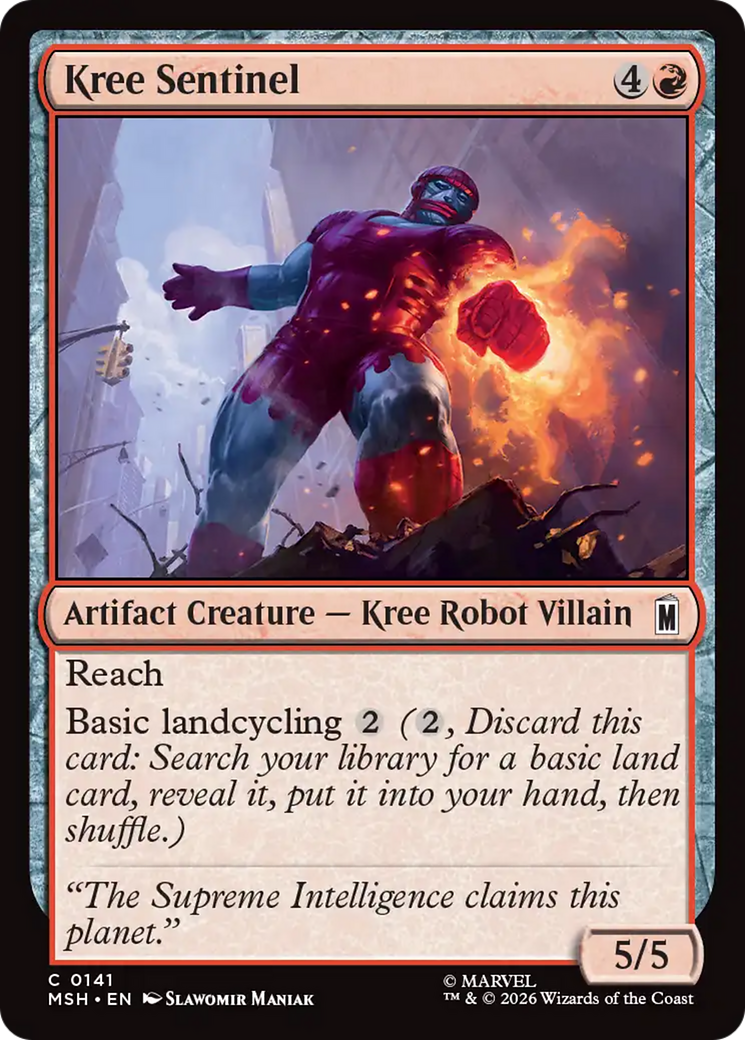 Kree Sentinel [Marvel Super Heroes] | Exor Games New Glasgow