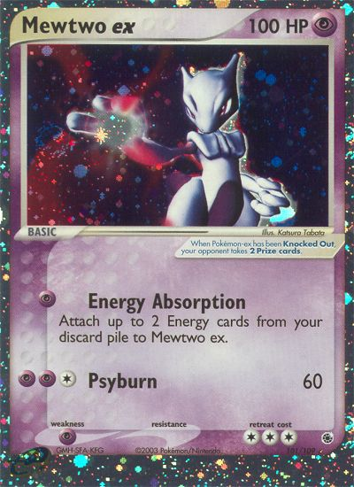 Mewtwo ex (101/109) [EX: Ruby & Sapphire] | Exor Games New Glasgow