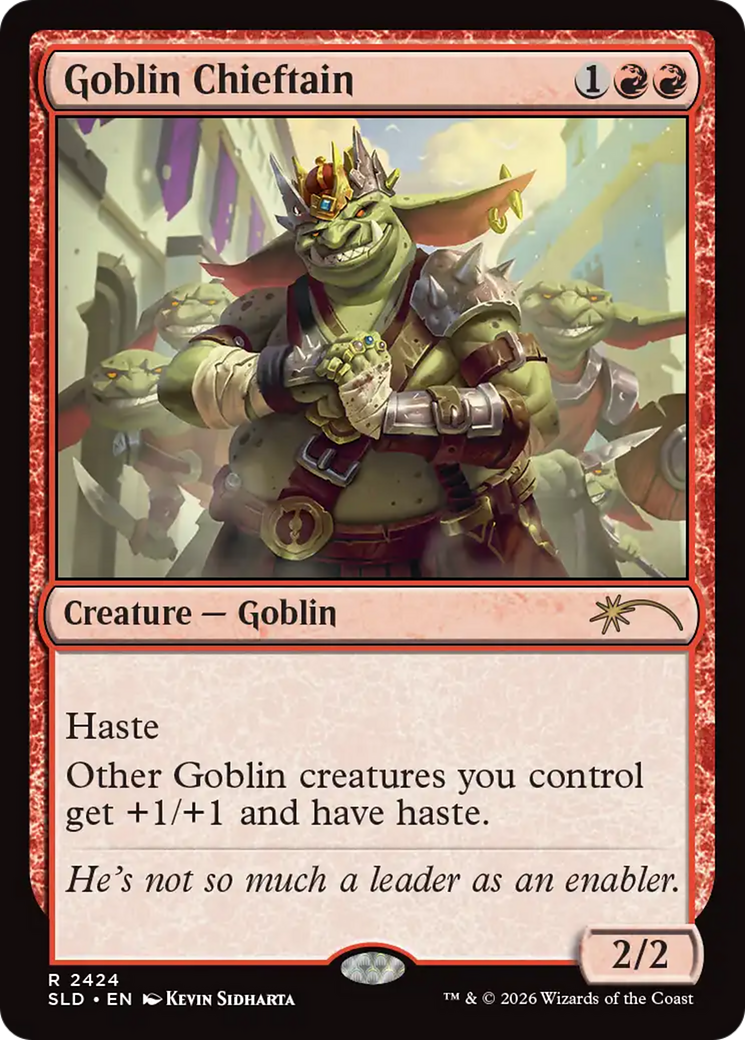 Goblin Chieftain (2424) [Secret Lair Drop Series] | Exor Games New Glasgow