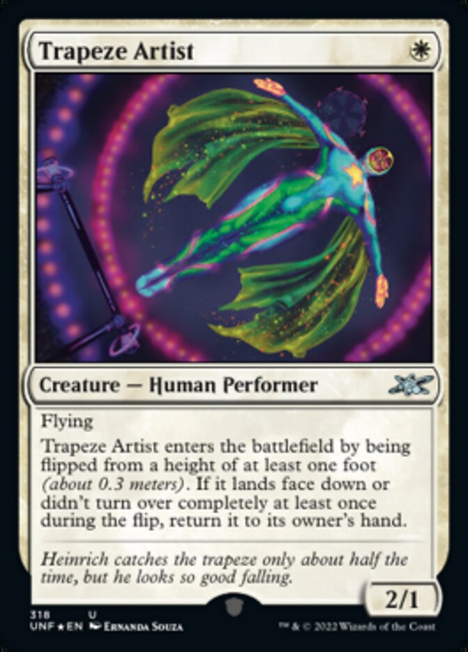 Trapeze Artist (Galaxy Foil) [Unfinity] | Exor Games New Glasgow