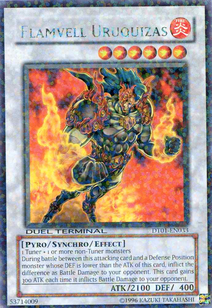 Flamvell Uruquizas [DT01-EN033] Rare | Exor Games New Glasgow