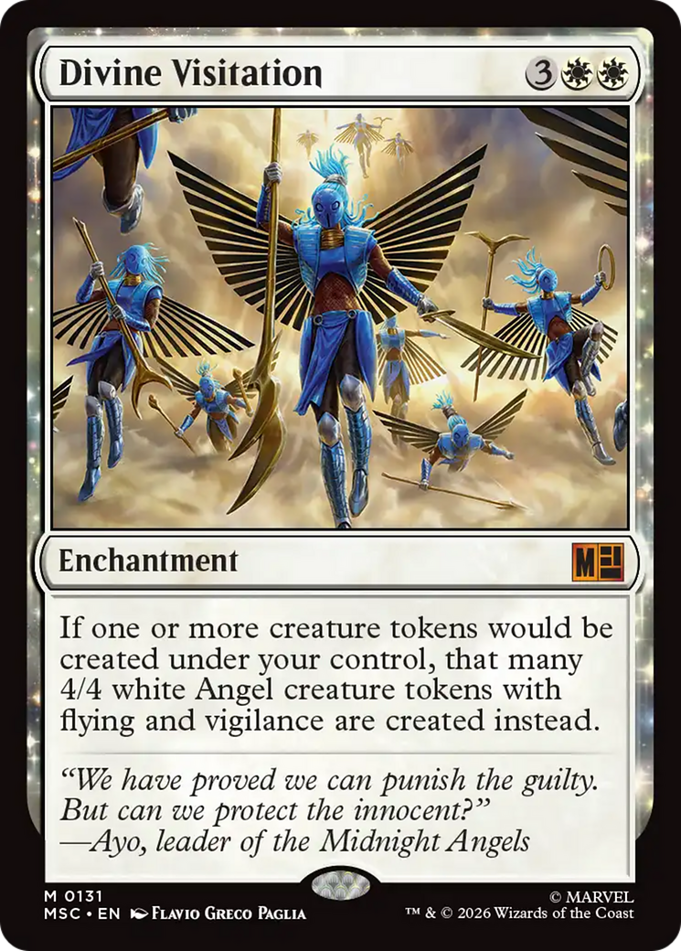 Divine Visitation (Surge Foil) [Marvel Super Heroes Commander] | Exor Games New Glasgow