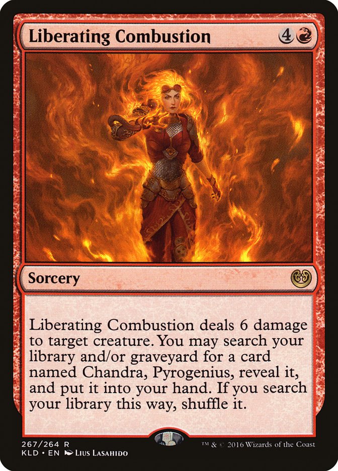 Liberating Combustion [Kaladesh] | Exor Games New Glasgow