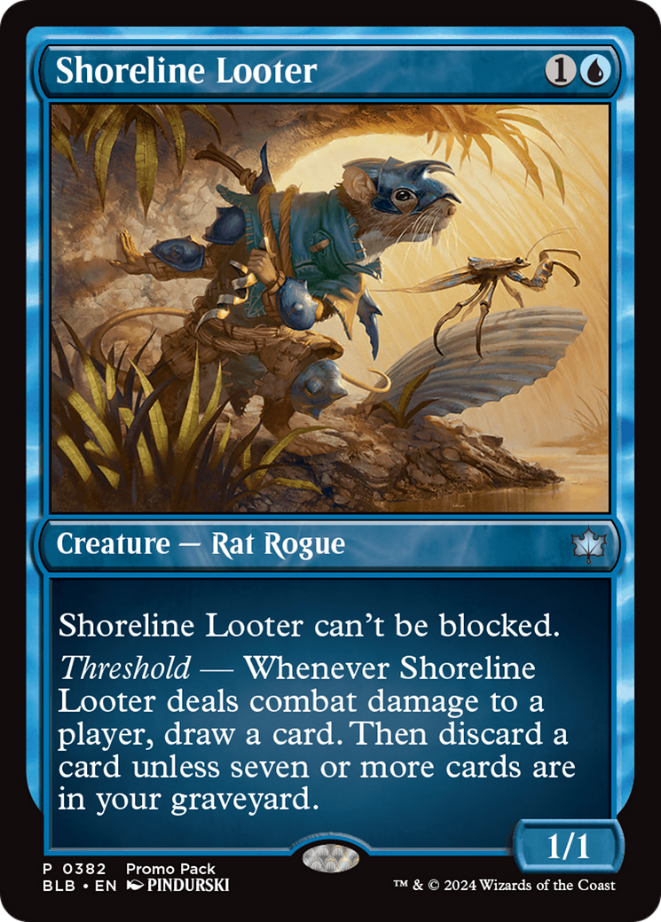 Shoreline Looter [Bloomburrow Promos] | Exor Games New Glasgow