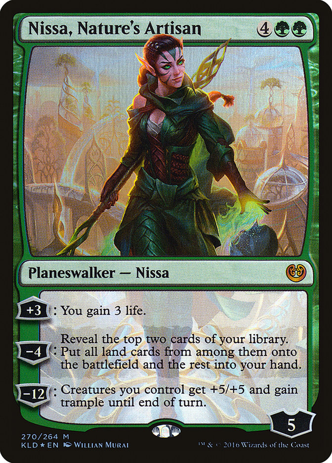Nissa, Nature's Artisan [Kaladesh] | Exor Games New Glasgow