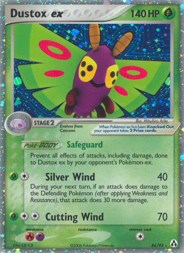 Dustox ex (86/92) [EX: Legend Maker] | Exor Games New Glasgow