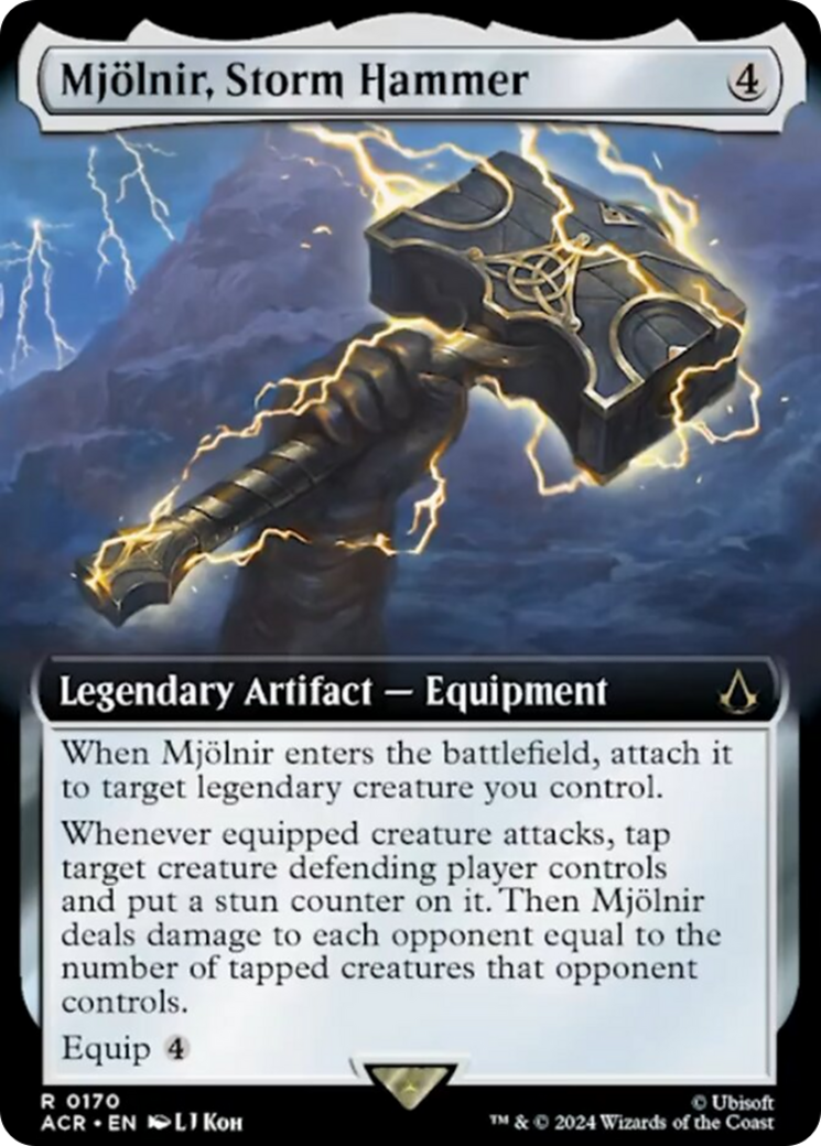 Mjolnir, Storm Hammer (Extended Art) [Assassin's Creed] | Exor Games New Glasgow