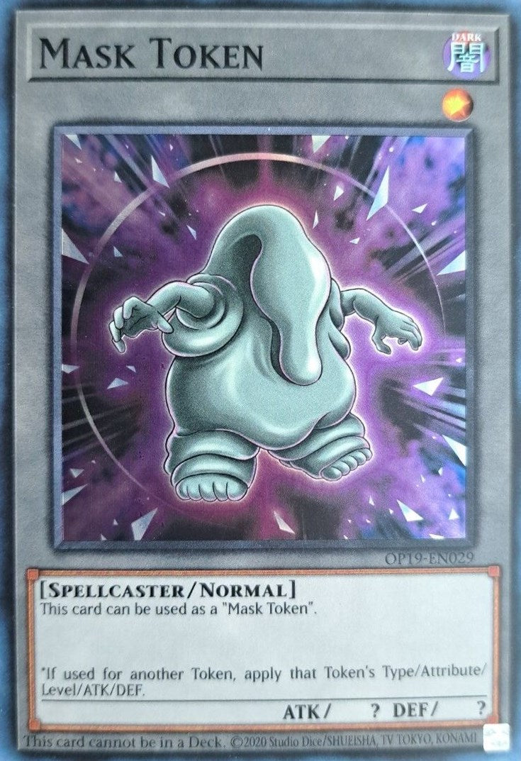 Mask Token [OP19-EN029] Super Rare | Exor Games New Glasgow