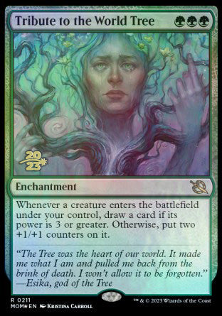 Tribute to the World Tree [March of the Machine Prerelease Promos] | Exor Games New Glasgow