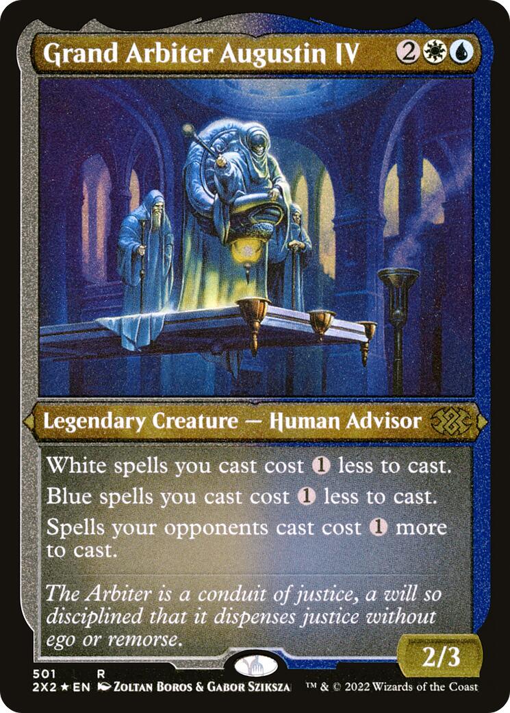 Grand Arbiter Augustin IV (Foil Etched) [Double Masters 2022] | Exor Games New Glasgow