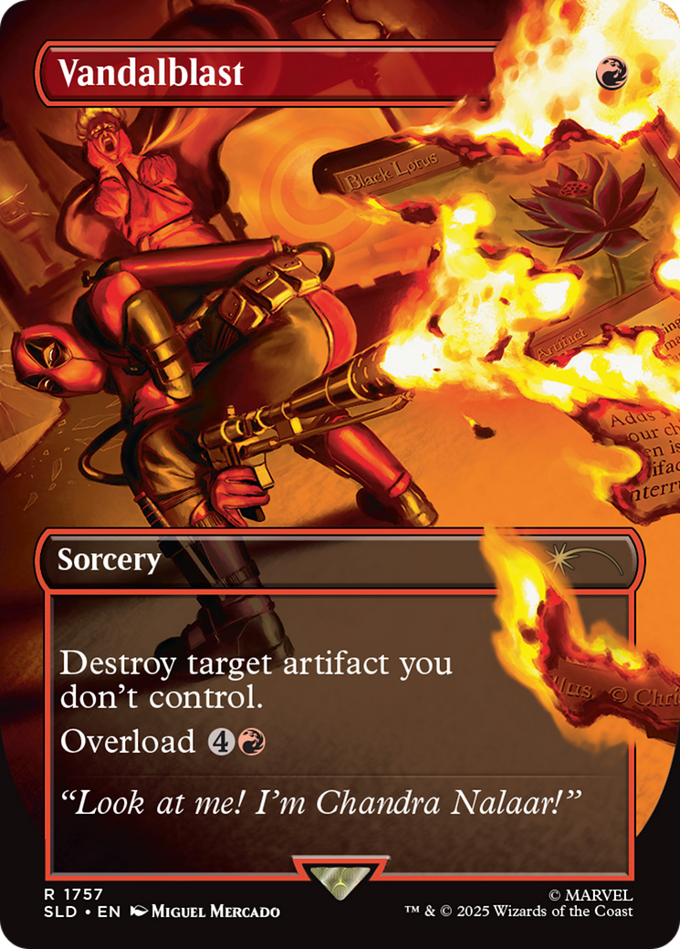 Vandalblast (1757) (Rainbow Foil) [Secret Lair Drop Series] | Exor Games New Glasgow