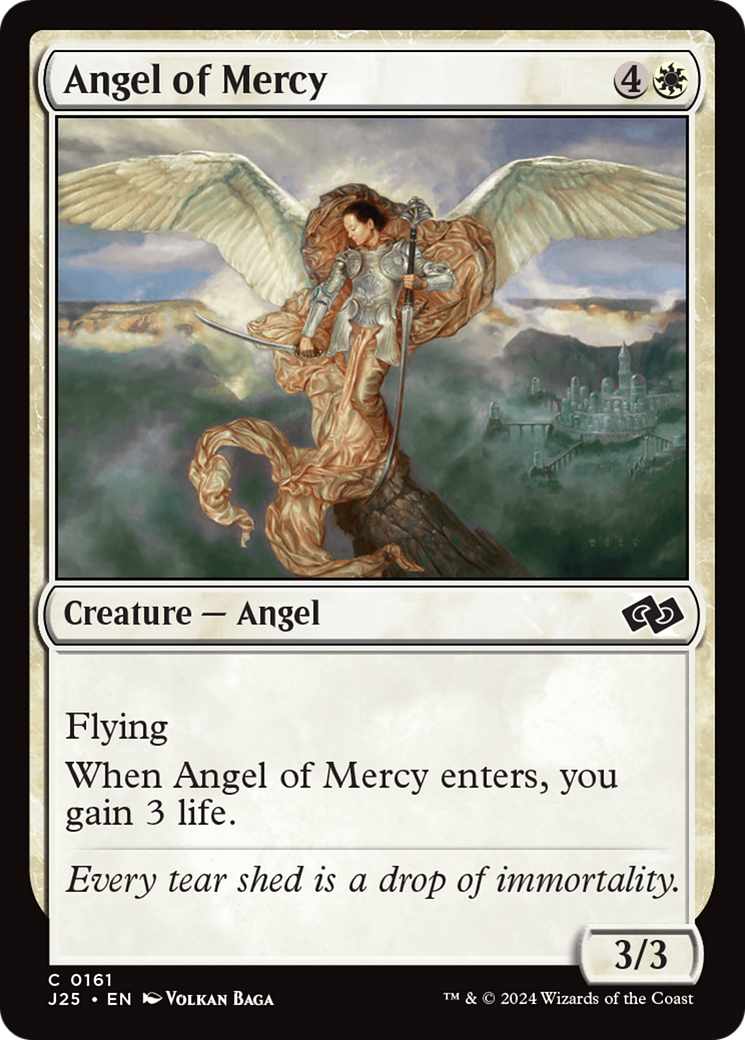 Angel of Mercy [Foundations Jumpstart] | Exor Games New Glasgow