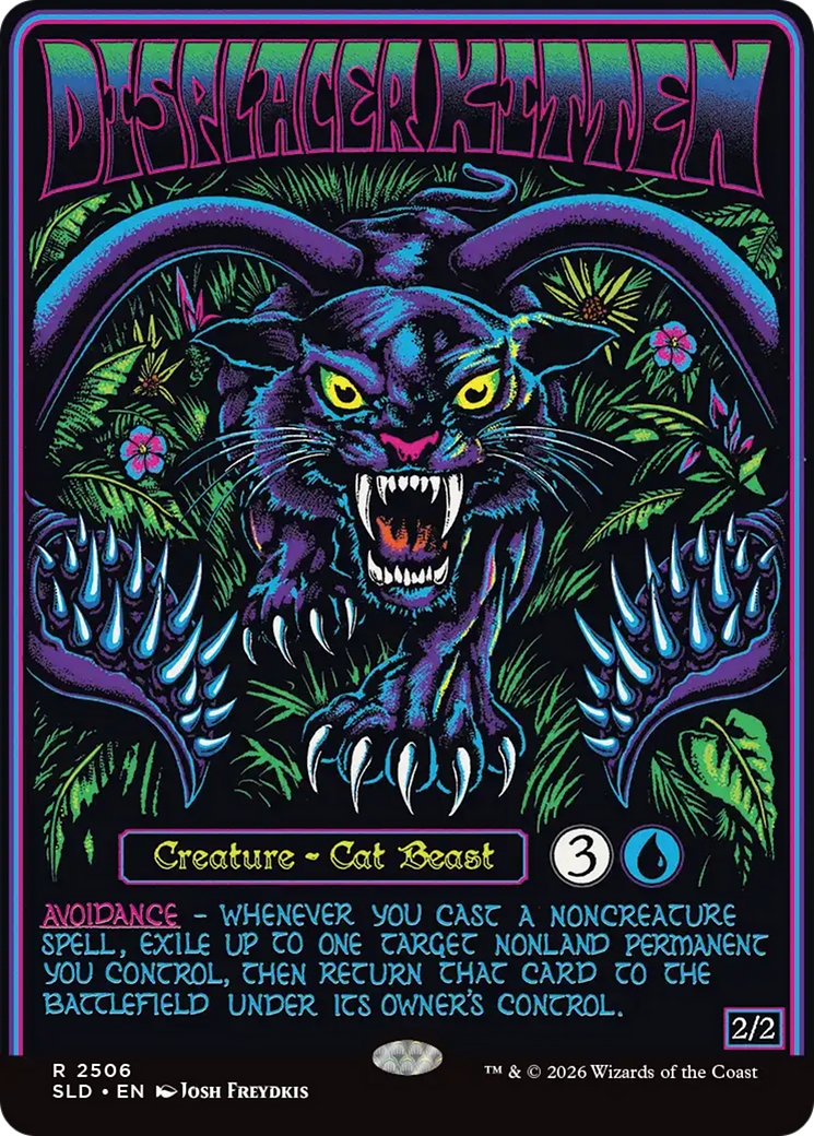 Displacer Kitten [Secret Lair Drop Series] | Exor Games New Glasgow