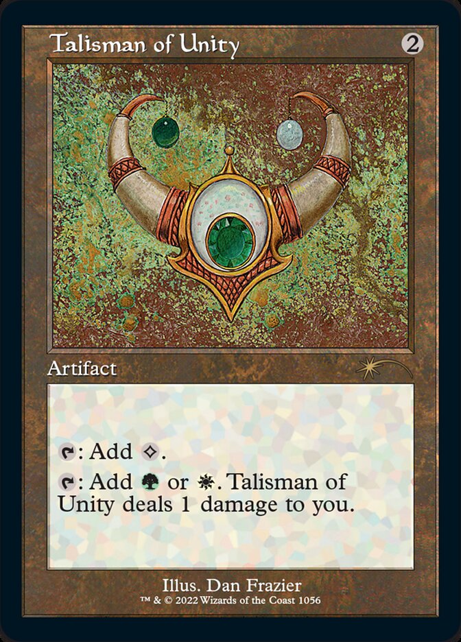 Talisman of Unity (Foil Etched) [Secret Lair Drop Series] | Exor Games New Glasgow