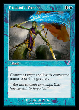 Disdainful Stroke (Timeshifted) [Time Spiral Remastered] | Exor Games New Glasgow